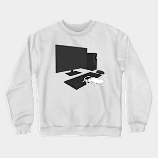 Scram! (Monochrome version) Crewneck Sweatshirt